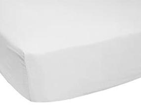 img 1 attached to 👶 Luvable Friends Unisex Baby Fitted Portable Crib Sheet, White, One Size: A Perfect Fit for your Baby's Portable Crib!