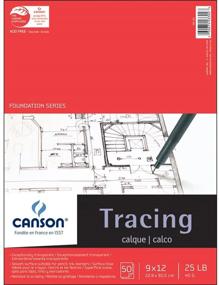img 1 attached to Canson 702-321 Pro-Art 9x12 Tracing Paper Pad: Premium-Quality, 50-Sheets - Find the Best Deal Now!