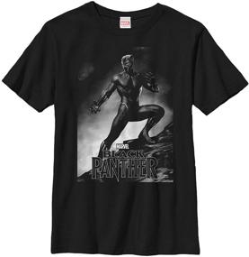 img 3 attached to 👕 Магазин стильных маек Fifth Sun с изображением черной пантеры из Marvel Universe для мальчиков