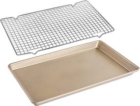 img 4 attached to Kitcom 17 7X12 8 дюймов, антипригарное охлаждение из нержавеющей стали