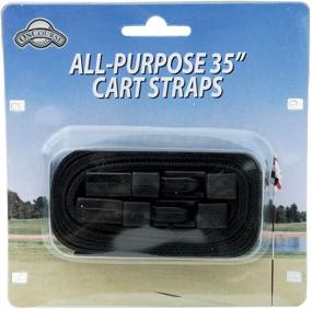 img 1 attached to 🏌️ J &amp; M Golf Cart Straps (2 Pack) featuring Quick Release Buckles