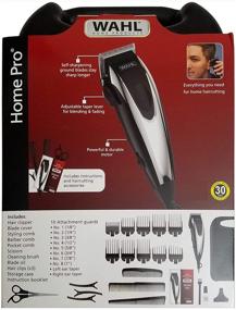 img 2 attached to 💇 Home Pro 22-Piece Wahl Hair Clipper Kit - The Ultimate Men's Haircutting Set