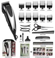 💇 home pro 22-piece wahl hair clipper kit - the ultimate men's haircutting set logo