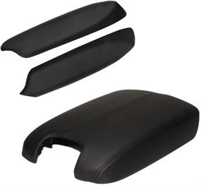 img 4 attached to 🚗 A ABIGAIL Honda Accord Sedan 2008-2012 Center Console Armrest Cover & Front Door Panels Armrest (Black) – Top-quality and Compatible Replacement