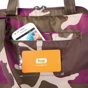 img 1 attached to 👜 Lug Chomper Designer Top Handle Bag