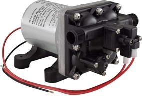 img 3 attached to 🚰 Shurflo 12 Volt RV Water Pump - 3.0 GPM, 4008-101-A65/E65 with 1/2" Connections, RV Camper Plumbing Pump, Twist-On Optional Pipe Strainer Bundle – Unique Design, Includes 1 Pump with Strainer