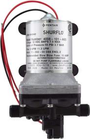 img 2 attached to 🚰 Shurflo 12 Volt RV Water Pump - 3.0 GPM, 4008-101-A65/E65 with 1/2" Connections, RV Camper Plumbing Pump, Twist-On Optional Pipe Strainer Bundle – Unique Design, Includes 1 Pump with Strainer