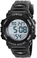 🕗 kids' waterproof digital sports watches for boys - durable and stylish logo