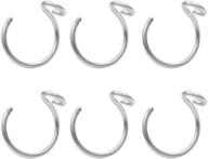 jofukin 6pcs faux nose ring set for unisex | fake nose hoops jewelry, 20g 8mm face nose piercing logo