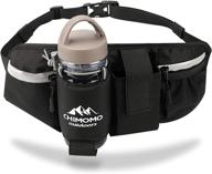 💦 stay hydrated and safe with our reflective running belt with water bottle holder and phone holder – perfect for fitness, jogging, hiking, and travel logo