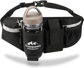 img 4 attached to 💦 Stay Hydrated and Safe with our Reflective Running Belt with Water Bottle Holder and Phone Holder – Perfect for Fitness, Jogging, Hiking, and Travel