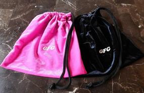 img 2 attached to 🩰 goldFOXgear Girls' Velvety Gymnastic/Exercise Shorts Set - Pack of 2