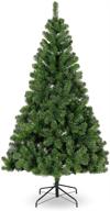 premium 5ft sibosen artificial christmas tree with 700 branch tips for indoor & outdoor holiday party decoration - easy assembly, metal hinges & folding base logo