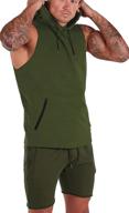 sleeveless workout american men's sports shirts: stylish and comfortable active clothing логотип