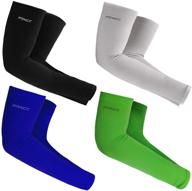 🌞 upf 50 compression cooling arm sleeves for sun protection - ideal for men & women логотип