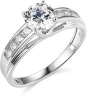 twjc white solid wedding engagement women's jewelry: timeless elegance for weddings and engagements logo