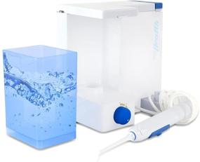 img 3 attached to 🦷 PyleHealth Dental Floss Water Flosser - UltraClean Irrigation System, Waterpik, Bathroom Accessory - Adjustable Water Pressure, Lab Tested - Handheld Mouthwash Irrigation - Nozzle Attachment