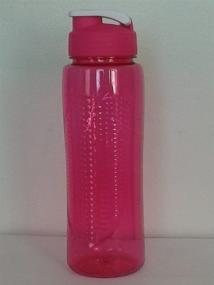 img 3 attached to 🚰 Convenient Flip-Top Lid Water Bottle, 24 OZ, (PACK OF 3) - Easy Hydration On-The-Go!