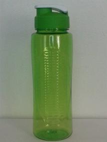 img 1 attached to 🚰 Convenient Flip-Top Lid Water Bottle, 24 OZ, (PACK OF 3) - Easy Hydration On-The-Go!