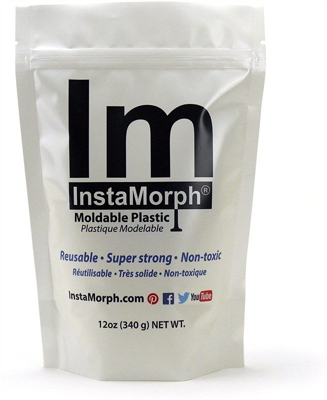🔧 InstaMorph 12oz White Moldable Plastic: Versatile and…