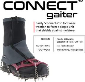 img 3 attached to Kahtoola Connect Gaiter Charcoal Large