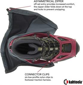img 2 attached to Kahtoola Connect Gaiter Charcoal Large