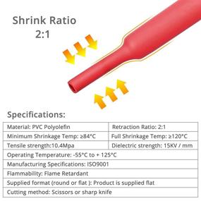 img 2 attached to 🔥 800PCS Heat Shrink Tubing by CAMWAY