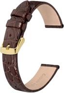 👉 bisonstrap leather watch straps - premium replacement bands with polished buckle, various widths for optimal fit and style logo