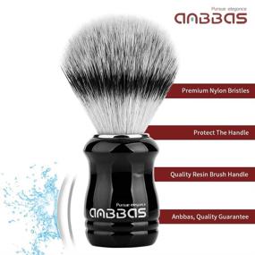 img 2 attached to Anbbas Synthetic Badger Shaving Stainless