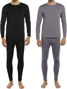 img 4 attached to ViCherub Thermal Underwear Fleece Winter Outdoor Recreation for Climbing