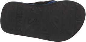 img 1 attached to Quiksilver Molokai Layback Toddler Flip Flop Boys' Shoes for Sandals