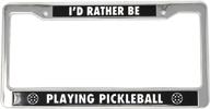 скорее играя в pickleball номерной знак логотип