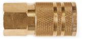 💪 high performance 1/4-inch industrial brass coupler with 6-ball design and 1/4-inch female npt thread логотип