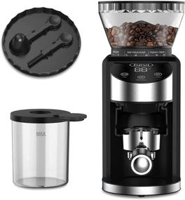 img 4 attached to Gevi Burr Coffee Grinder: 35 Precise Grind Settings for Perfect Espresso, Drip, French Press Coffee & More!