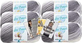 img 4 attached to Lion Brand Ice Cream Yarn Knitting & Crochet and Yarn