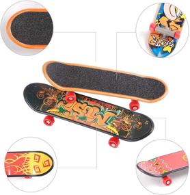 img 2 attached to 🛹 Enhance Your Skateboarding Skills with HEHALI Professional Fingerboards for an Ultimate Birthday Gift