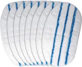 img 2 attached to F Flammi 8 Pack Microfiber Replacement Mop Pad for PurSteam ThermaPro 10-in-1 Steam Mop, Machine Washable Reusable Pads
