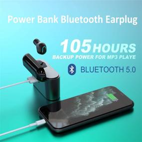 img 3 attached to 🎧 Wireless Bluetooth 5.0 Mp3 Player with 40GB Storage - Power Bank Music Player for Earbuds, Portable Music Player (Includes Wired Headphones/32G TF Card/OTG/Card Reader/3.5 Cable)