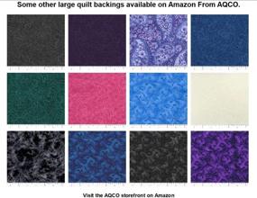 img 2 attached to 🔵 Большое бесшовное подкладочное одеяло от AQCO - C44395-A20 Балтийское