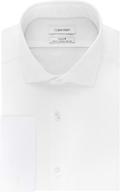 👕 comfortable & stylish: calvin klein stretch french sleeve shirts for men logo