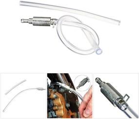 img 3 attached to EXNAVI Motorcycle Car Clutch Brake Bleeder Hose Kit: Efficient One-Way Valve Tube Bleeding Tool
