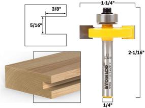 img 2 attached to 🔪 Yonico 14481Q Cutter Router 4 Inch: Precision Cutting Tool for Superior Results