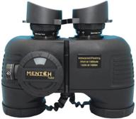 mentch 7x50 hd waterproof military marine binoculars w/internal rangefinder &amp logo