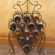 🍷 j&amp;j wire dark pewter wine rack логотип