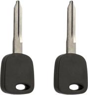 🔑 compatible key set for ford escape, focus, thunderbird, lincoln ls, mazda tribute (2001-2005) - set of 2 logo