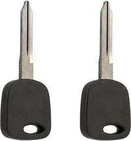 img 1 attached to 🔑 Compatible Key Set for Ford Escape, Focus, Thunderbird, Lincoln LS, Mazda Tribute (2001-2005) - Set of 2