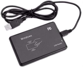 img 2 attached to 📚 HiLetgo 125Khz EM4100 USB RFID ID Card Reader: Easy Plug and Play with Cable, Swift Swipe Card Reading for First 10 Digits