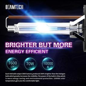 img 2 attached to 🔆 Лампы BEAMTECH D2S HID - Замена ксеноновых фар (35W, 10000K) - Набор из 2