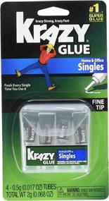 img 1 attached to 🔒 Krazy Glue KG82048SN Single-Use Instant Adhesive