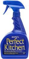 🧼 hop'e perfect kitchen cleaner: 32-ounce, multi-purpose spray with no-residue formula - effortlessly removes grease, promotes fast cleanup, home-safe solution logo